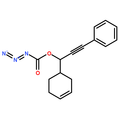 Carbonazidic acid, 1-(3-cyclohexen-1-yl)-3-phenyl-2-propynyl ester