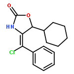 2-Oxazolidinone, 4-(chlorophenylmethylene)-5-cyclohexyl-, (4Z)-