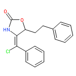 2-OXAZOLIDINONE, 4-(CHLOROPHENYLMETHYLENE)-5-(2-PHENYLETHYL)-, (4Z)-