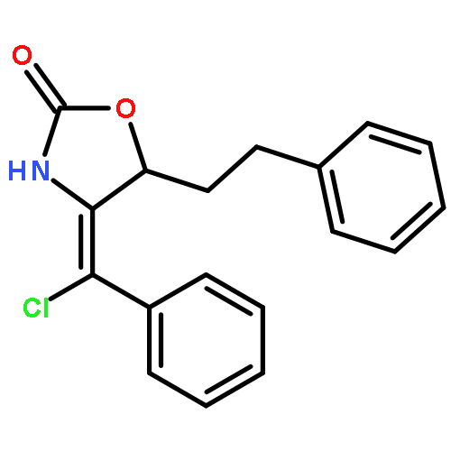 2-OXAZOLIDINONE, 4-(CHLOROPHENYLMETHYLENE)-5-(2-PHENYLETHYL)-, (4Z)-