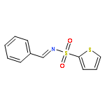 2-THIOPHENESULFONAMIDE, N-(PHENYLMETHYLENE)-