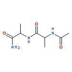 (2S)-2-[[(2S)-2-ACETAMIDOPROPANOYL]AMINO]PROPANAMIDE 