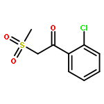 Ethanone,1-(2-chlorophenyl)-2-(methylsulfonyl)-