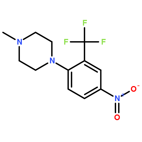 Piperazine, 1-methyl-4-[4-nitro-2-(trifluoromethyl)phenyl]-