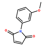 1H-Pyrrole-2,5-dione,1-(3-methoxyphenyl)-