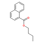 1-Naphthalenecarboxylicacid, butyl ester