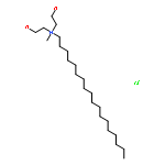 BIS(2-HYDROXYETHYL)-METHYL-OCTADECYLAZANIUM;CHLORIDE 