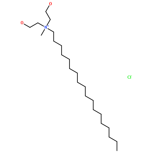 BIS(2-HYDROXYETHYL)-METHYL-OCTADECYLAZANIUM;CHLORIDE 