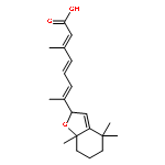 2,4,6-Octatrienoicacid, 7-(2,4,5,6,7,7a-hexahydro-4,4,7a-trimethyl-2-benzofuranyl)-3-methyl-,(2E,4E,6E)-