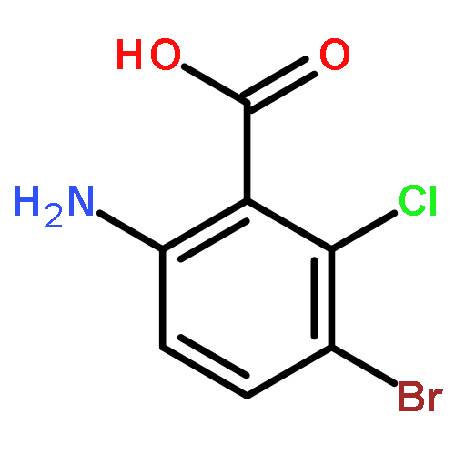6-AMINO-3-BROMO-2-CHLOROBENZOIC ACID 