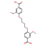 Benzoic acid, 4,4'-[1,4-butanediylbis(oxy)]bis[3-methoxy-