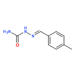 Hydrazinecarboxamide,2-[(4-methylphenyl)methylene]-