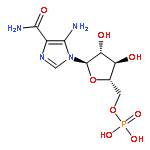 1H-Imidazole-4-carboxamide,5-amino-1-(5-O-phosphono-b-D-ribofuranosyl)-