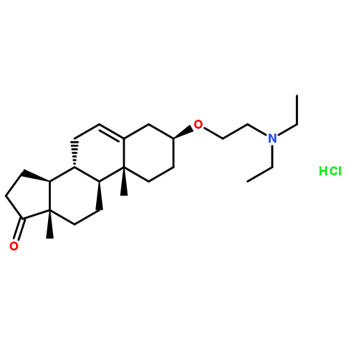 Androst-5-en-17-one,3-[2-(diethylamino)ethoxy]-, hydrochloride (1:1), (3b)-