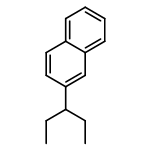 Naphthalene,2-(1-ethylpropyl)-