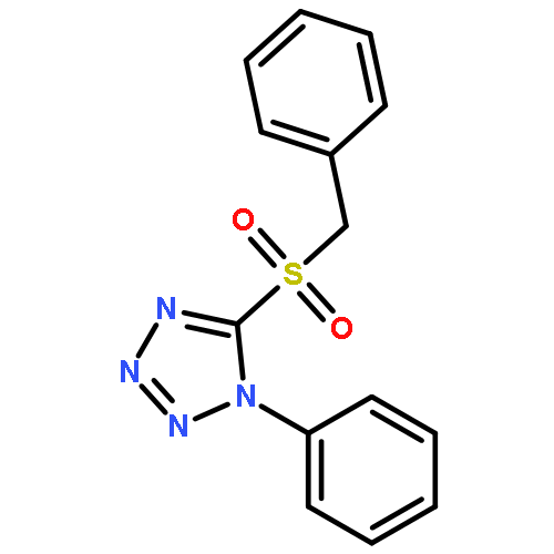 1H-Tetrazole, 1-phenyl-5-[(phenylmethyl)sulfonyl]-