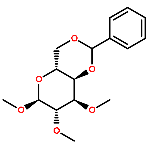 a-D-Glucopyranoside, methyl2,3-di-O-methyl-4,6-O-(phenylmethylene)-