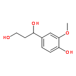 1-(4-HYDROXY-3-METHOXYPHENYL)PROPANE-1,3-DIOL 