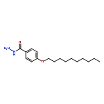 Benzoic acid, 4-(decyloxy)-, hydrazide