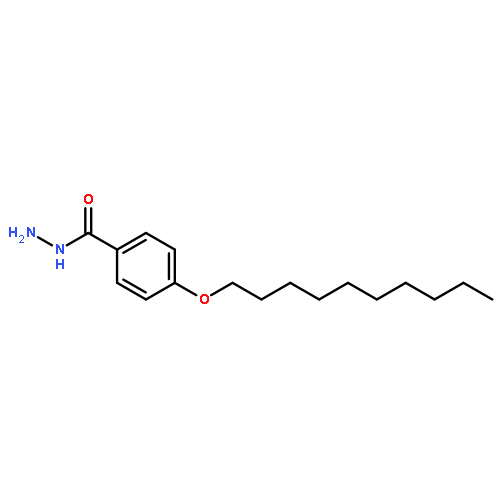 Benzoic acid, 4-(decyloxy)-, hydrazide