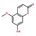 7-HYDROXY-5-METHOXYCHROMEN-2-ONE 