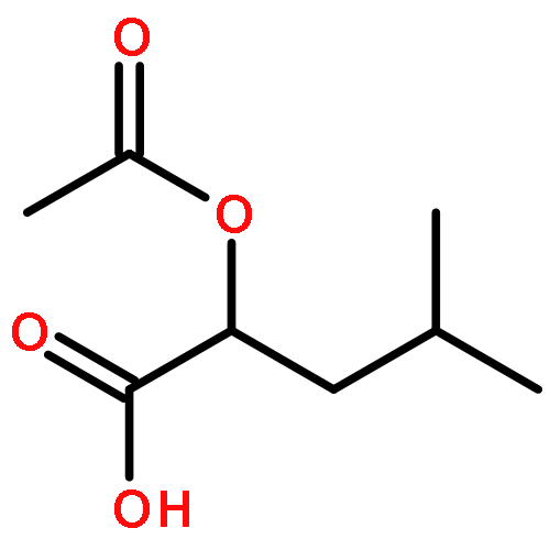 Pentanoic acid, 2-(acetyloxy)-4-methyl-, (2S)-