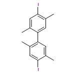 1,1'-Biphenyl, 4,4'-diiodo-2,2',5,5'-tetramethyl-