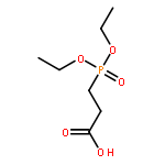 Propanoic acid,3-(diethoxyphosphinyl)-