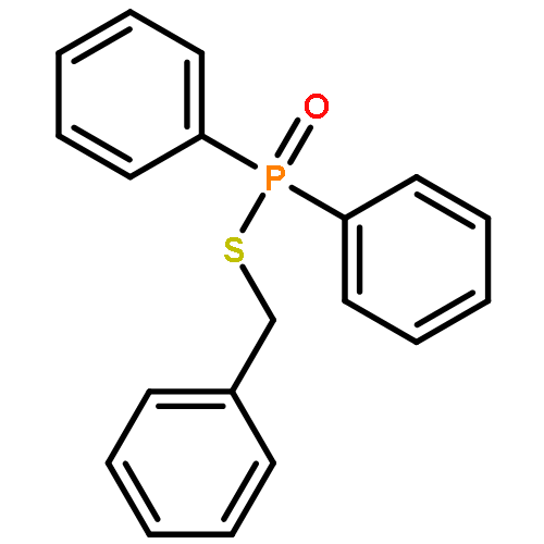 Phosphinothioic acid, diphenyl-, S-(phenylmethyl) ester