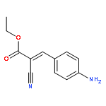 2-Propenoic acid, 3-(4-aminophenyl)-2-cyano-, ethyl ester