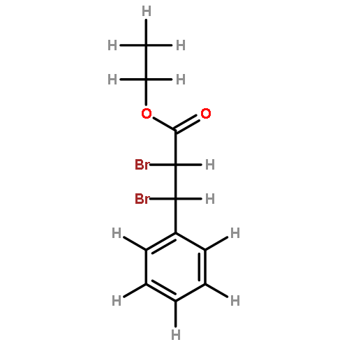 (2RS,3SR)-2,3-Dibrom-3-phenyl-propionsaeure-aethylester