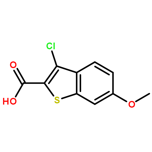 3-CHLORO-6-METHOXY-1-BENZOTHIOPHENE-2-CARBOXYLIC ACID 