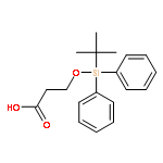 Propanoic acid, 3-[[(1,1-dimethylethyl)diphenylsilyl]oxy]-