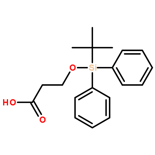 Propanoic acid, 3-[[(1,1-dimethylethyl)diphenylsilyl]oxy]-