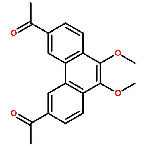 Ethanone, 1,1'-(9,10-dimethoxy-3,6-phenanthrenediyl)bis-