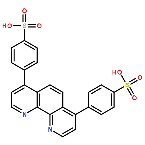 Benzenesulfonic acid, 4,4'-(1,10-phenanthroline-4,7-diyl)bis-