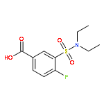 3-Diethylsulfamoyl-4-fluoro-benzoic acid