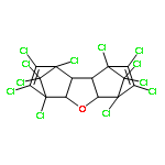 1,4:6,9-Dimethanodibenzofuran,1,2,3,4,6,7,8,9,10,10,11,11-dodecachloro-1,4,4a,5a,6,9,9a,9b-octahydro-