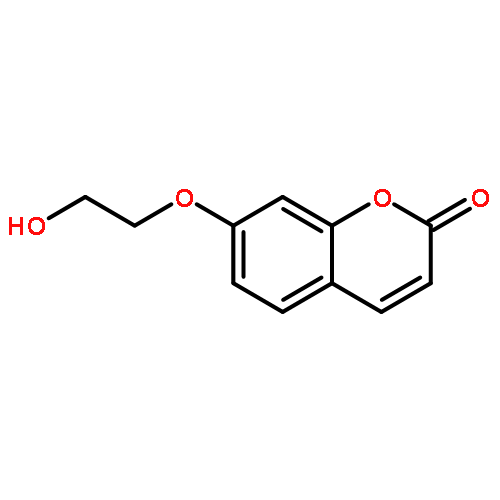 2H-1-Benzopyran-2-one, 7-(2-hydroxyethoxy)-