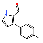 1H-Pyrrole-2-carboxaldehyde, 3-(4-iodophenyl)-