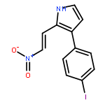 1H-Pyrrole, 3-(4-iodophenyl)-2-[(1E)-2-nitroethenyl]-