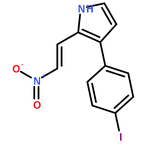 1H-Pyrrole, 3-(4-iodophenyl)-2-[(1E)-2-nitroethenyl]-