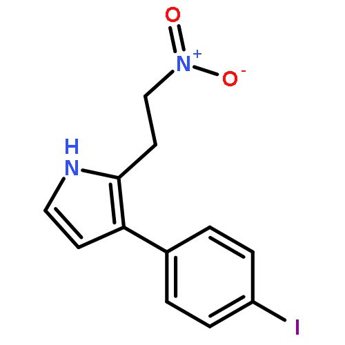 1H-Pyrrole, 3-(4-iodophenyl)-2-(2-nitroethyl)-