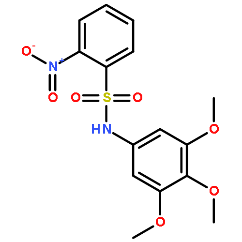 Benzenesulfonamide, 2-nitro-N-(3,4,5-trimethoxyphenyl)-