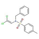 Benzenesulfonamide,N-(2,2-dichloroethenyl)-4-methyl-N-(phenylmethyl)-