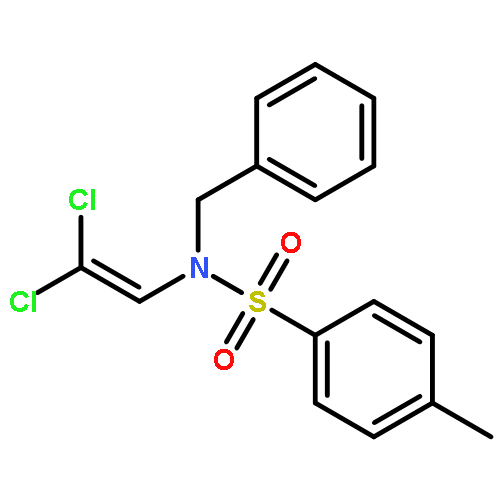 Benzenesulfonamide,N-(2,2-dichloroethenyl)-4-methyl-N-(phenylmethyl)-