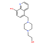 8-Quinolinol,5-[[4-(2-hydroxyethyl)-1-piperazinyl]methyl]-