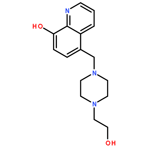 8-Quinolinol,5-[[4-(2-hydroxyethyl)-1-piperazinyl]methyl]-