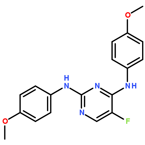 5-FLUORO-2-N,4-N-BIS(4-METHOXYPHENYL)PYRIMIDINE-2,4-DIAMINE 