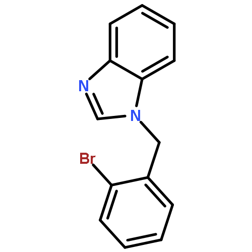 1-[(2-bromophenyl)methyl]benzimidazole